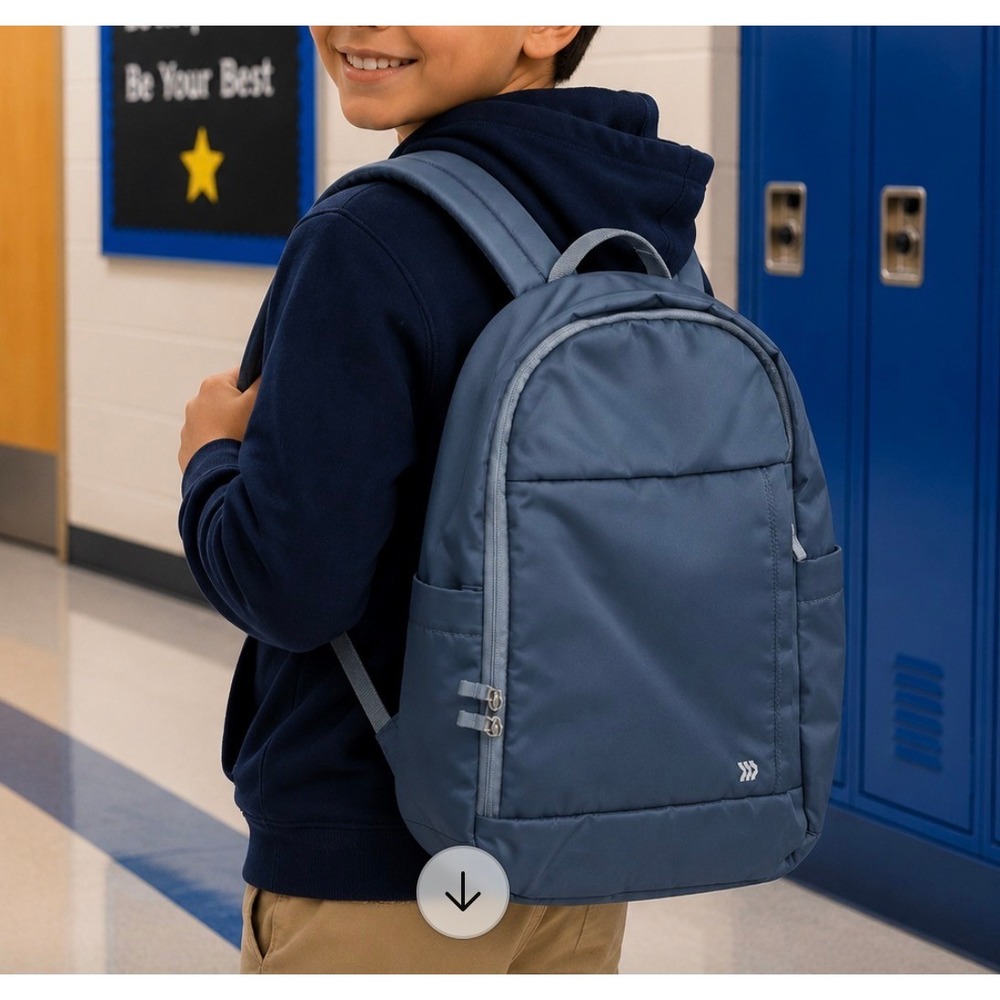 All in Motion 21L Lifestyle Backpack - Slate Blue Yoga commuter Sporty laptop